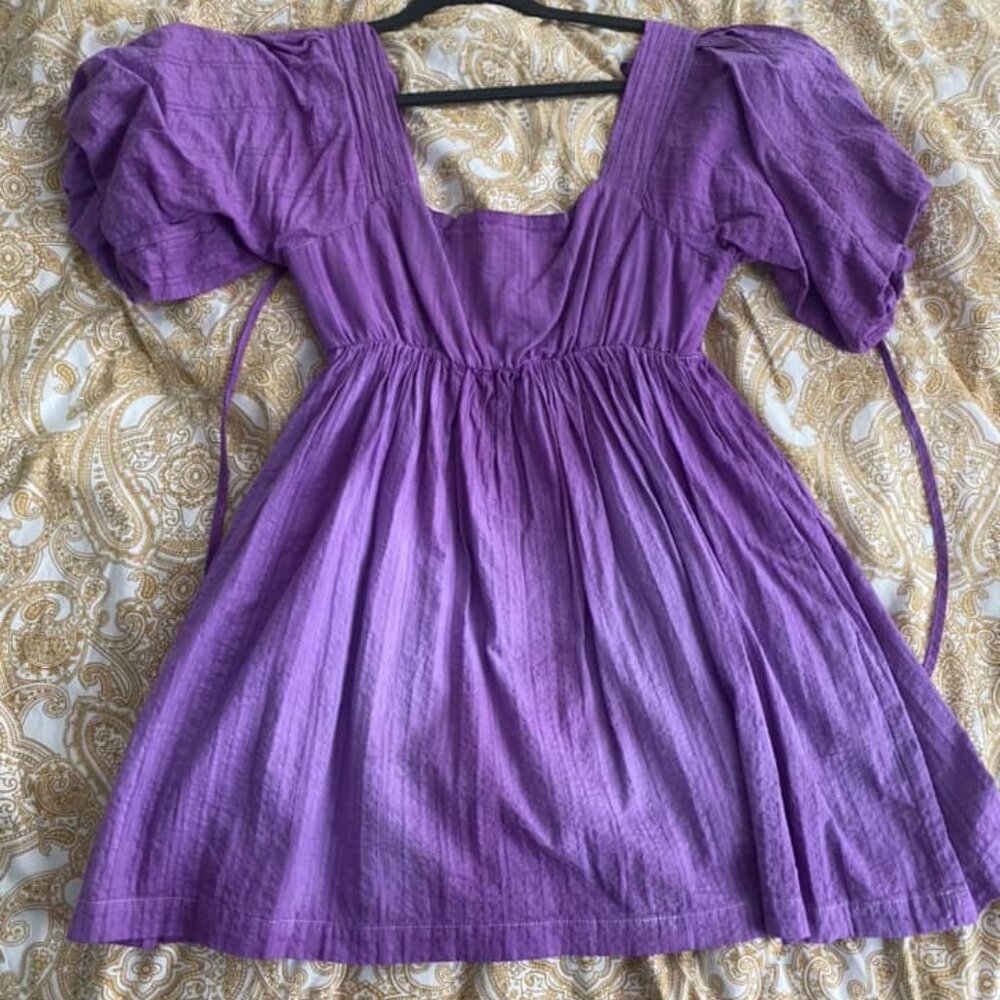 Purple dress